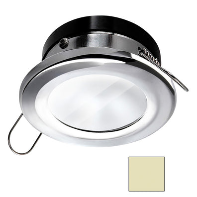 i2Systems Apeiron A1110Z 4.5W Spring Mount Light - Round - Warm White - Polished Chrome Finish